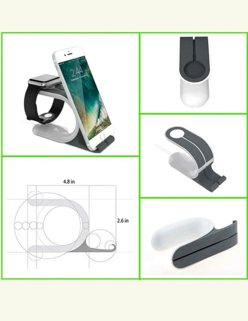 Apple Watch, Tablet and Phone Desk Stand Holder - Reby Bazaar