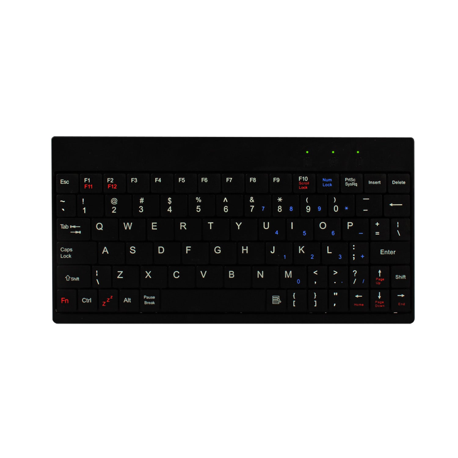 80 Keys Wired Keyboard Mini USB Connector Keyboard Portable Durable Keyboard Tablet Stand For Android Window Tablet - Reby Bazaar
